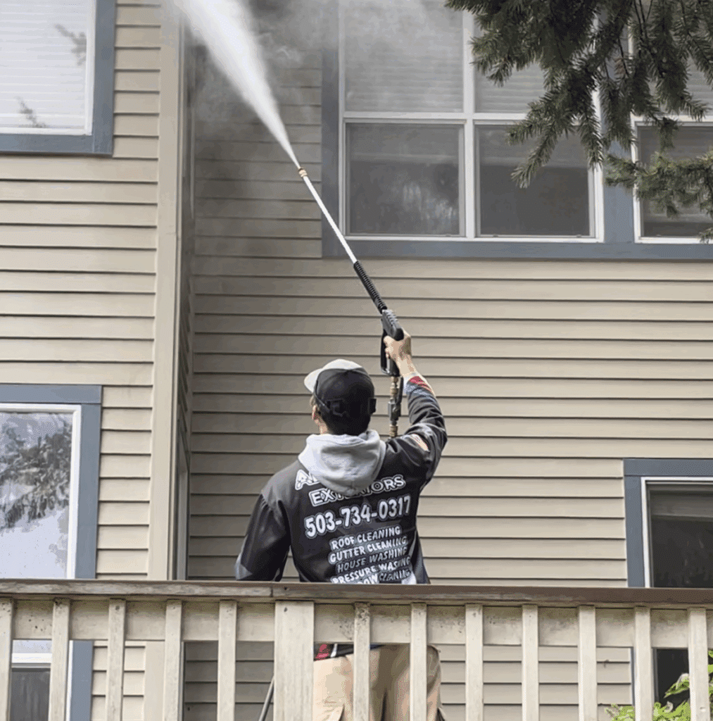 The best pressure washing company Alpha Exterior Cleaning